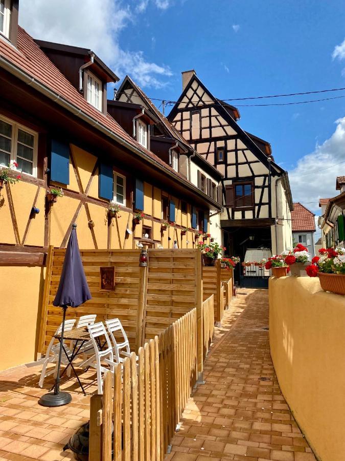 Coeur D'Alsace Colmar Vignobles Ouest Avec Terrasses Wintzenheim Exterior foto